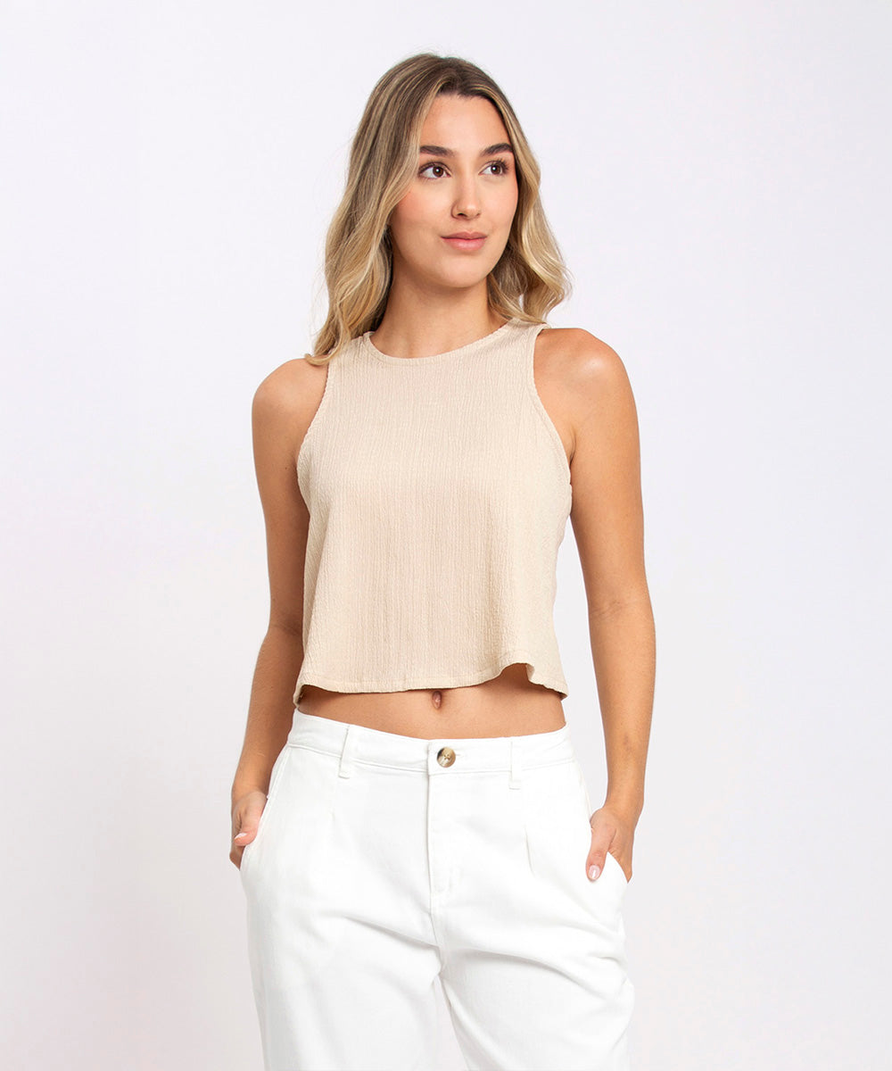 Blusa sisa con lazos ARENA