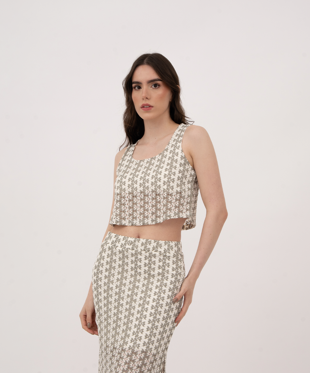 Blusa sisa VERDE OLIVA