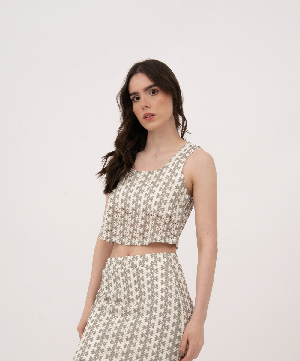 Blusa sisa VERDE OLIVA