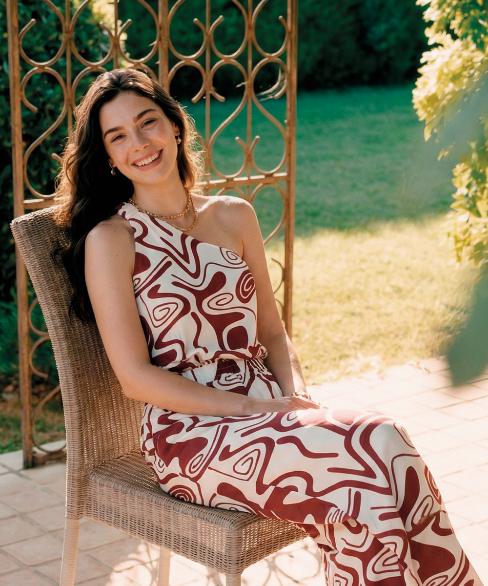 Blusa solo hombro ROJO