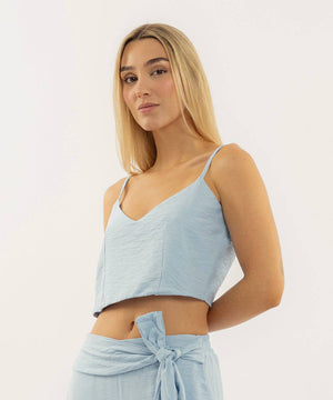 Blusa Tiras Azul Cielo Blusas Para Mujer | Ticket Store Colombia 4