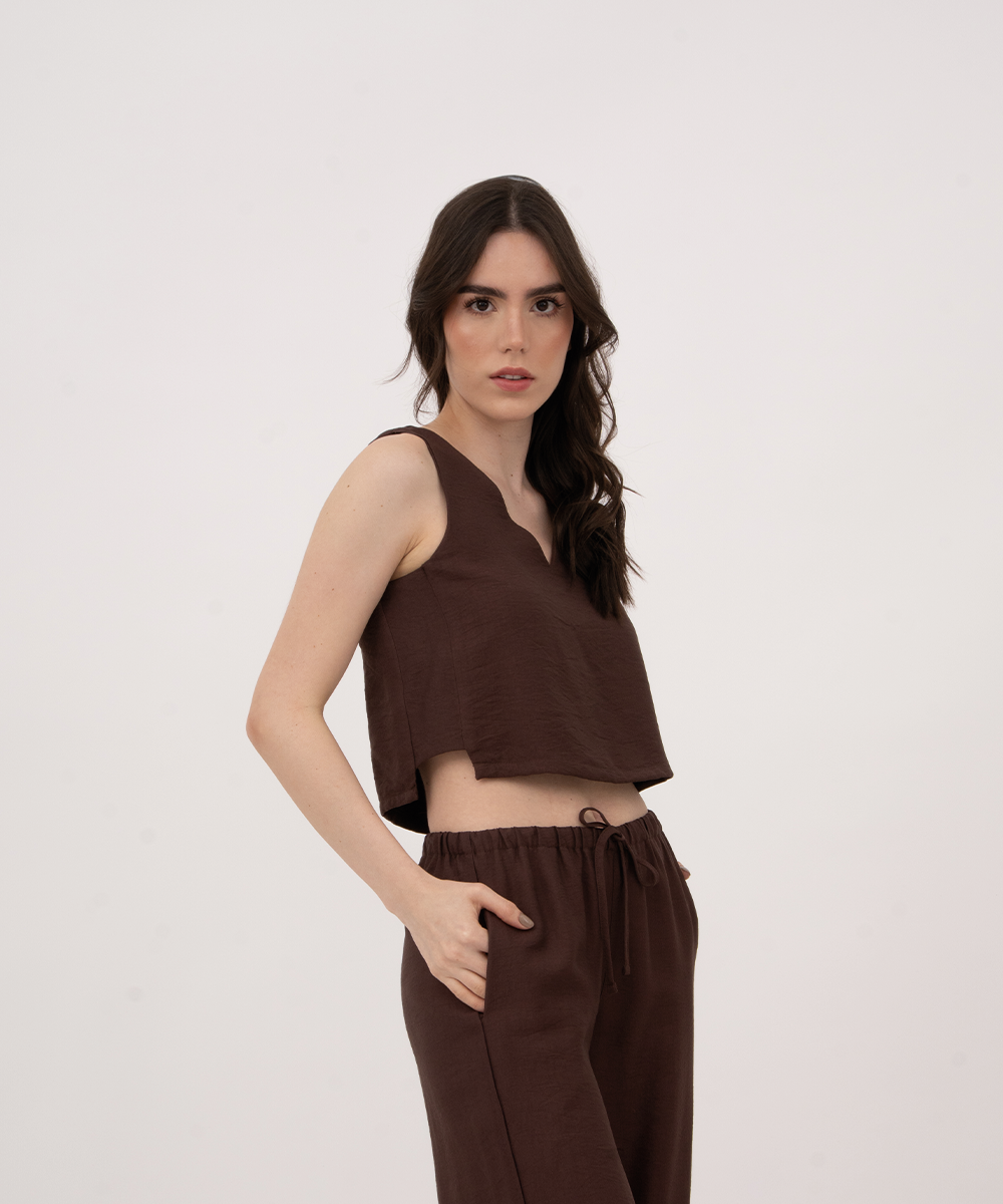 Blusa sisa CHOCOLATE