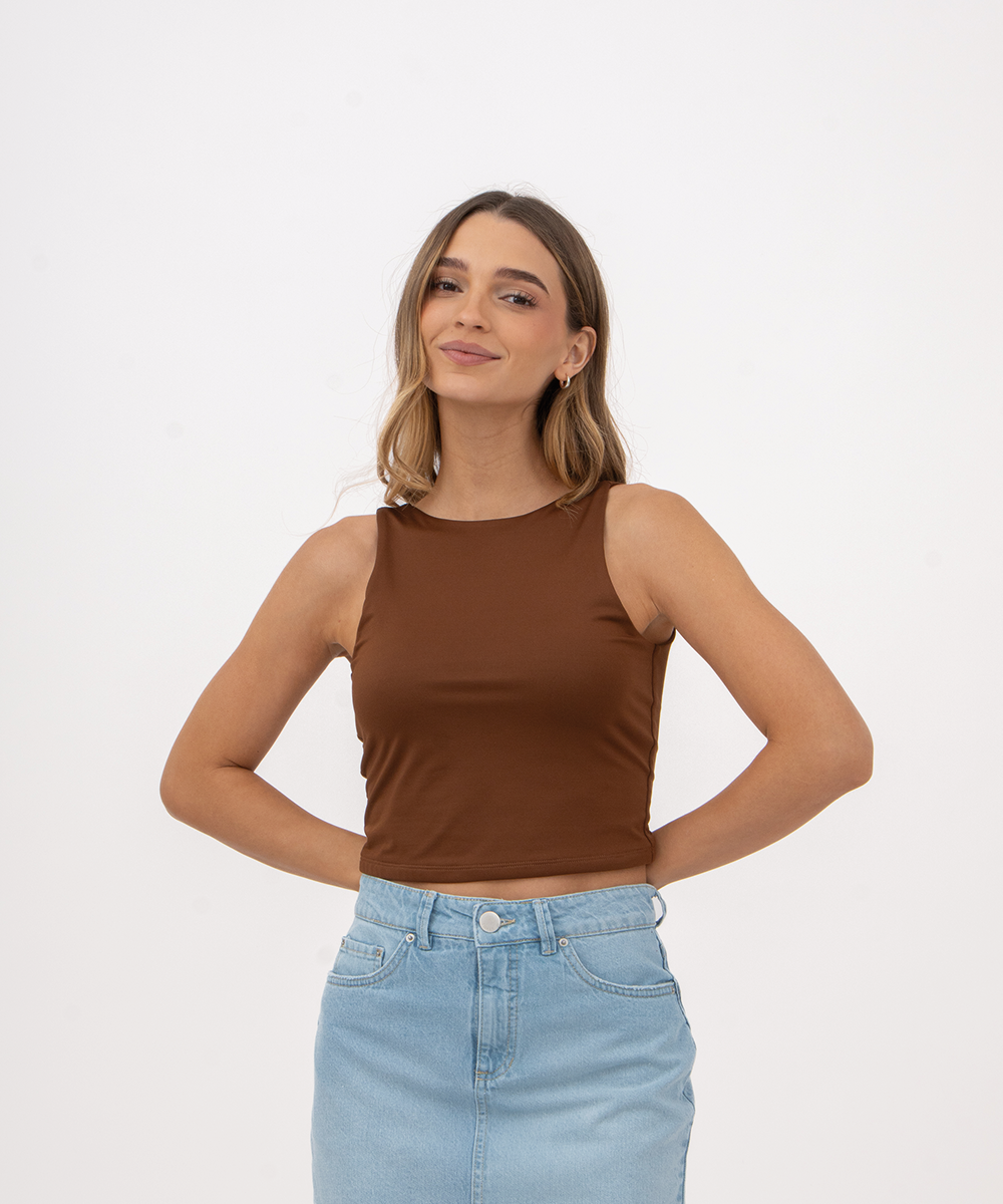 Blusa sisa CHOCOLATE