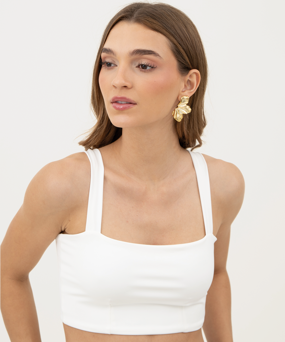 Top tira ancha BLANCO