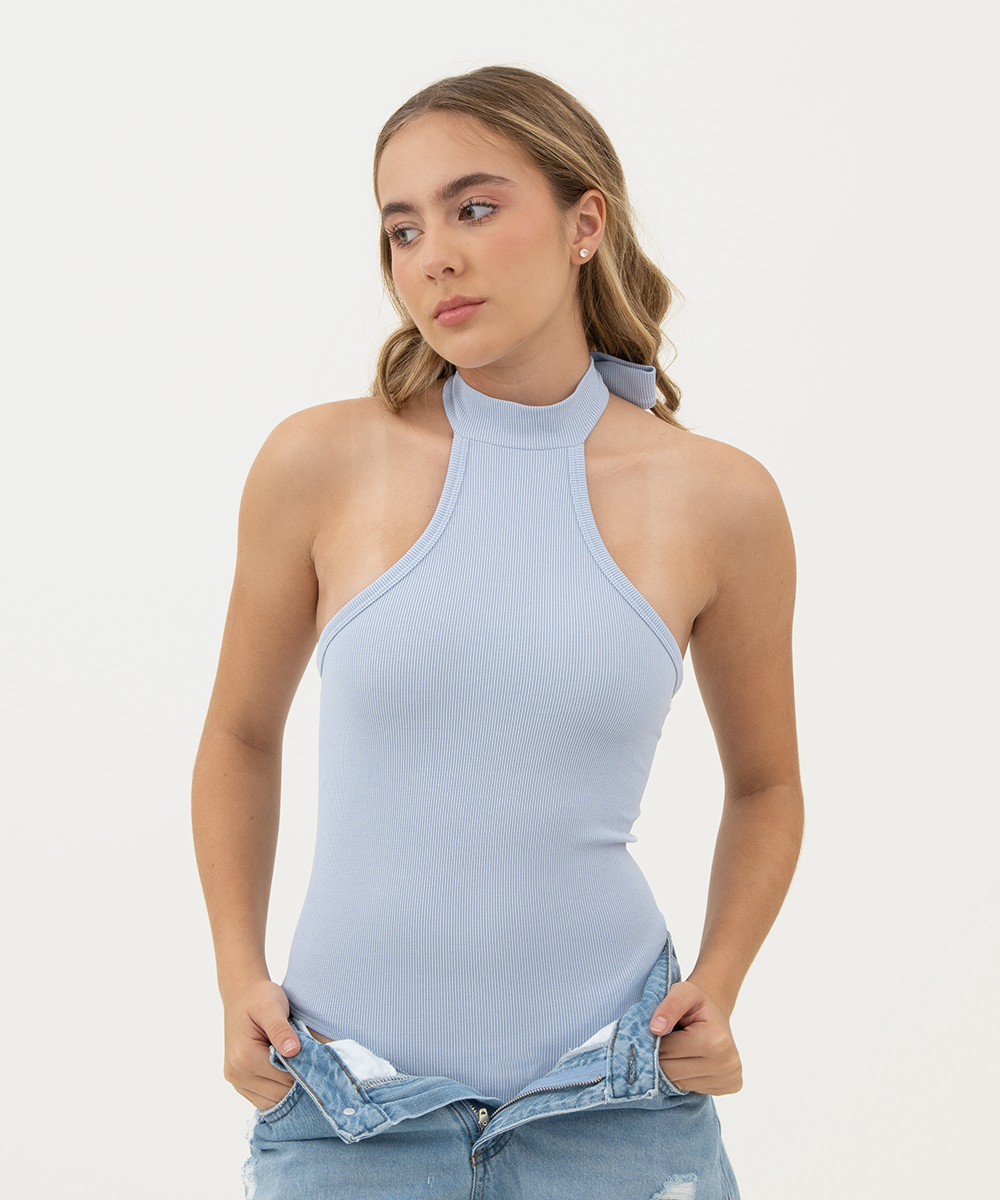 Body halter AZUL CIELO