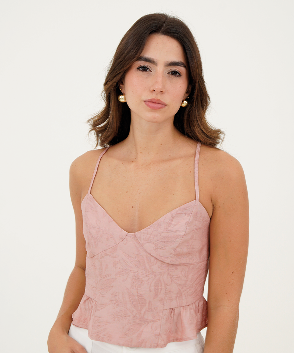 Blusa de tiras Rubor