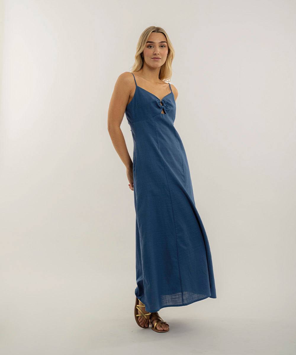 Vestido Nesgas Azul Profundo Vestidos Para Mujer | Ticket Store Colombia 2