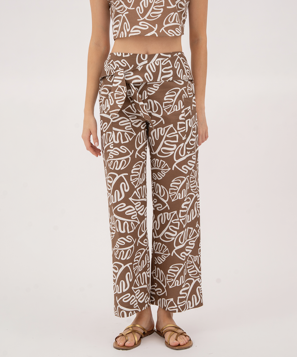 Culotte bandas nudo CHOCOLATE